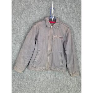 Abercrombie Reliable Outdoor Goods‎ Jacket XL Gray Cotton Full Zip Menswear